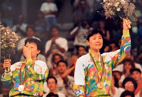 Most of us play the sport badly while goofing off on a lawn (#verytandc). Badminton at Barcelona Olympics 1992 » FirstSportz