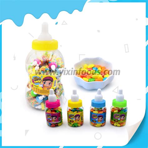 Big Milk Bottle Candy With 50pcs Small Milk Bottle Tablet Candy China Milk Bottle Toy Candy