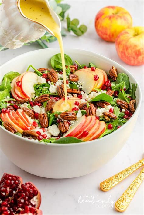 Pomegranate Apple Salad Recipe Apple Salad Recipes Homemade Salads