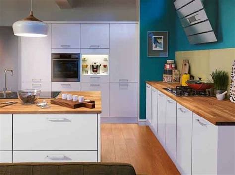 Maybe you would like to learn more about one of these? Je fonds pour une cuisine bleue - Elle Décoration
