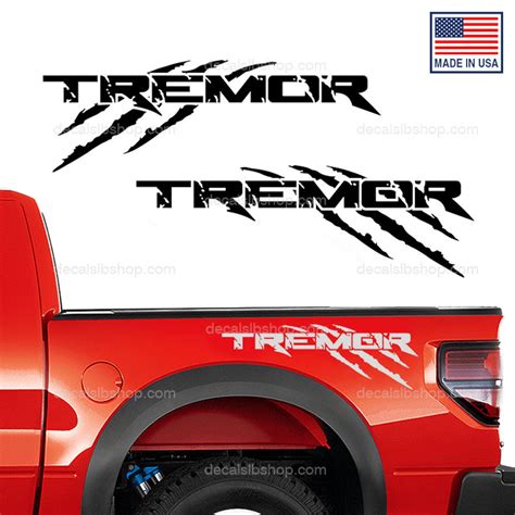 Tremor F150 Decal Ford Raptor Sticker Vinyl Claws Svt Truck Etsy