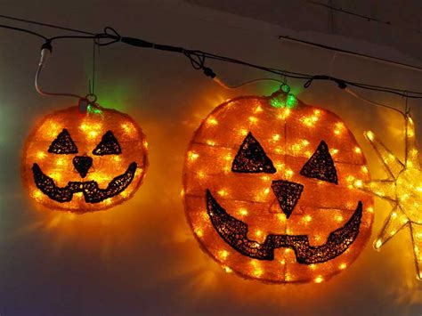 Led Halloween Pumpkin Decoration Lights For Festive Party Decoration