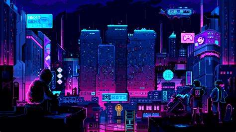 Hackmiku live wallpaper for rainwallpaper. Pixel Art | Photos, videos, logos, illustrations and branding on Behance