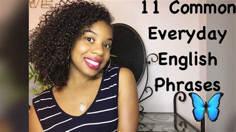 11 Common Everyday English Phrases Youtube