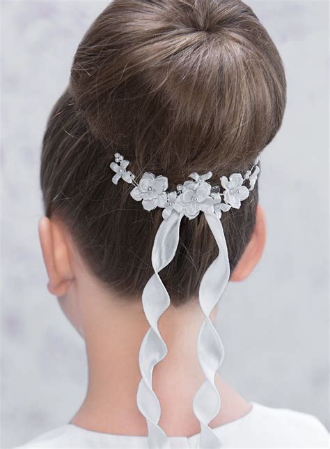 Image Result For Girls Communion Updos Communion Hairstyles First