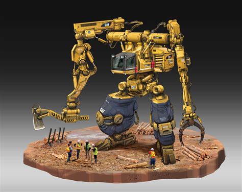 Heavy Equipment Lumber Mech Suit By Longque Chenhere Is New Personal
