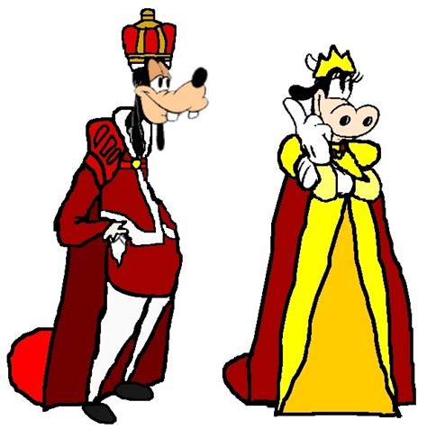 Prince Goofy And Princess Clarabelle Goofy Goof Fan Art 8785864