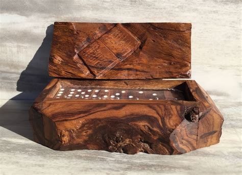 Ironwood Book Domino Carving Etsy Carving Lightning Strikes