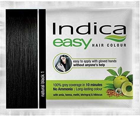 Buy Indica Easy Minutes Herbal Hair Color Shampoo Base With Natural
