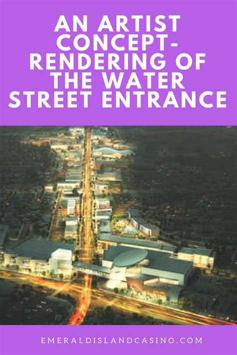 An Artist Concept Rendering Of The Water Street Entrance Water