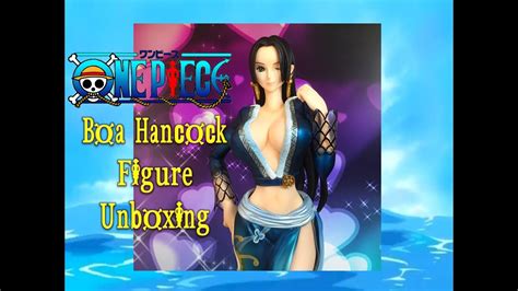One Piece Megahouse Pop Boa Hancock Ex Blue Anime Figure Unboxing