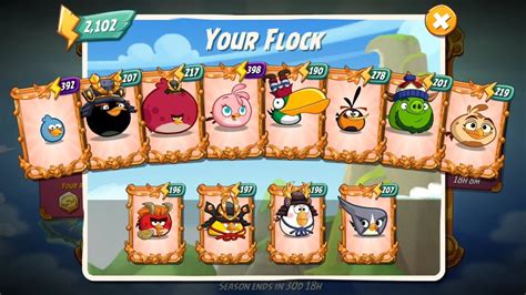 Angry Birds 2 Mighty Eagle Bootcamp Mebc Stella And Blues 2x 14 July