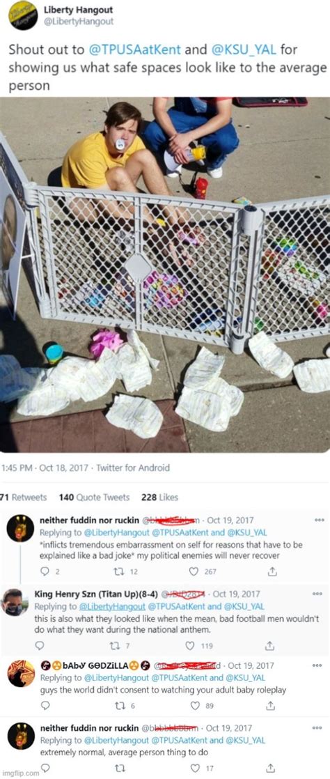 Charlie kirk gets mad at kaitlin bennett for wearing a diaper, she then resignssupport the show & watch exclusive content: When Charlie Wore a Diaper to "Defend Free-Speech" Against ...