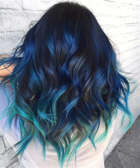 20 Light To Dark Blue Highlight Hair Ideas For A Bold Makeover Blue