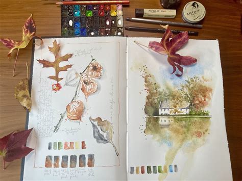 Watercolor Sketchbook Journaling Different Ways Of Sketching And