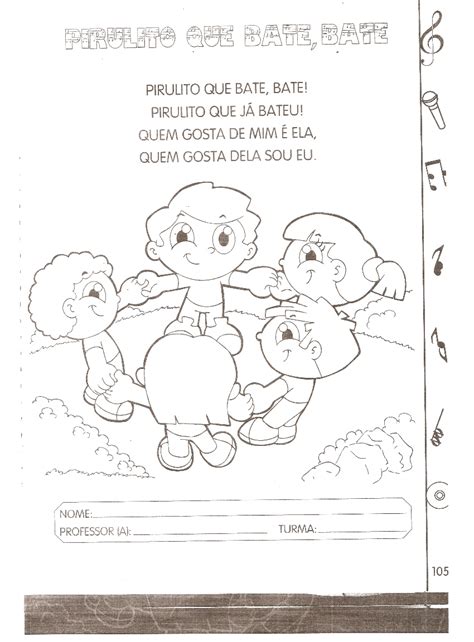 Atividades Sobre Cantigas De Roda