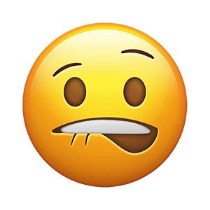 Lip Bite Discord Emoji