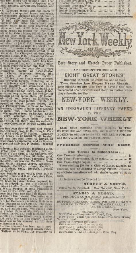 1870 The New York Semi Weekly Times Newspaper Etsy