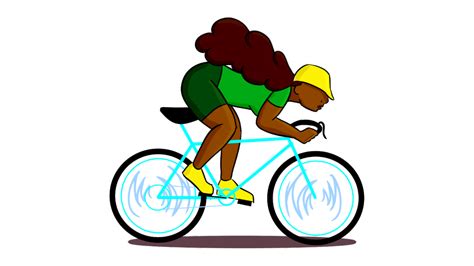 Biker Girl Animation On Scad Portfolios