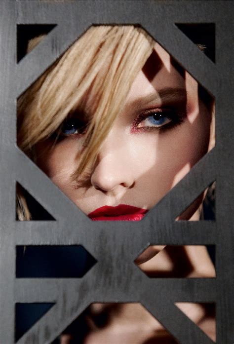 Sasha Luss Is Red Hot For Dior Cosmetics Fall 2014