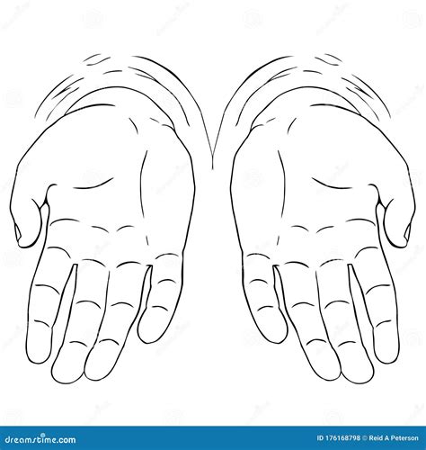 Draw Hand Open Palm Refined Hand Drawing Reference How To Draw Hands Images