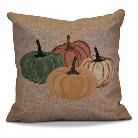E By Design Flipping For Fall Paper Mache Pumpkins Outdoor Pillow