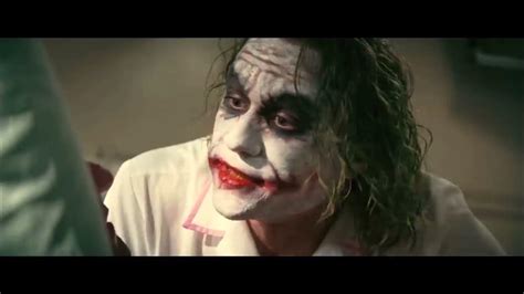 The Dark Knight Joker Hospital Scene Youtube