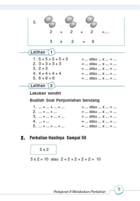 Di sini kamu akan belajar tentang pecahan senilai melalui video yang dibawakan oleh bapak anton wardaya. Latihan Soal Perkalian Matematika Kelas 3 Sd