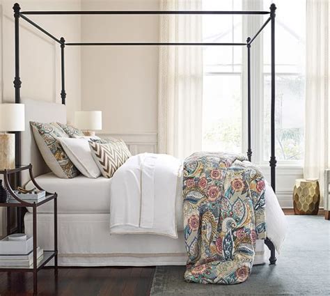 I scored a $3200 pottery barn set (farmhouse canopy bed and dresser) on craigslist for $650 after haggling, so don't even tell me if you think this i ordered tiny nightstands off of joss and main, but they looked so miniature next to the bed that i walked in and did not even see them.i didn't realize. Etagere Nightstand | Pottery Barn in 2020 | Home decor ...