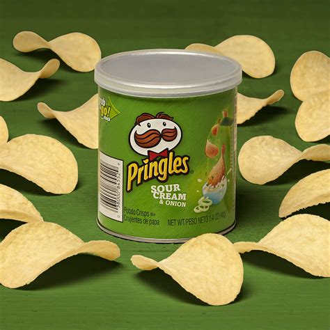 Buy Pringles Potato Crisps Chips Sour Cream And Onion Flavored Grab