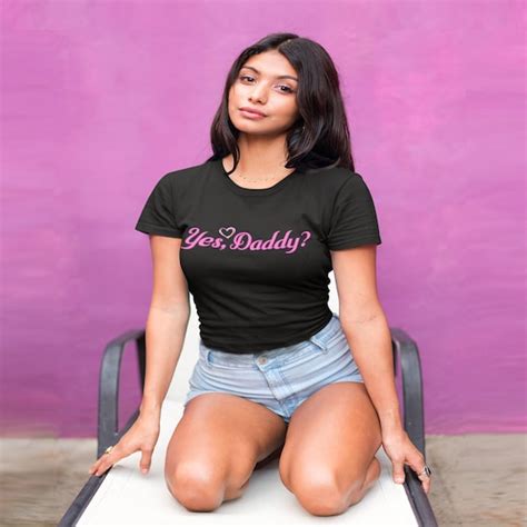 Yes Daddy T Shirt Sexy Shirt Cute Bdsm Shirt Kinky Shirt Etsy