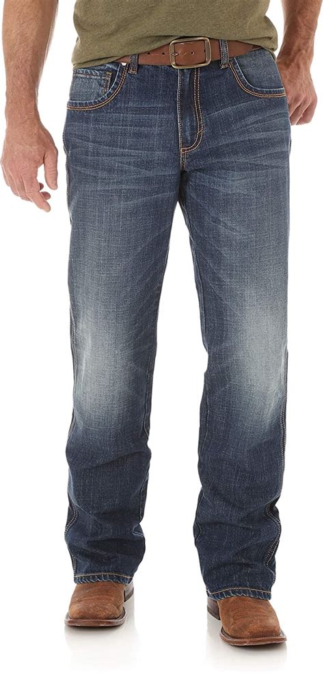 Wrangler Mens Retro Relaxed Fit Boot Cut Jean