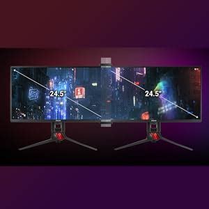 ASUS ROG Bezel Free Kit ABF Universal Multi Monitor Setup With Optical Micro Structures Easy