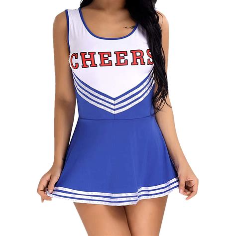 buy taikmd women s cheerleading costume musical cheer leader uniform halloween school girls