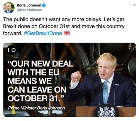 Brexit Latest Boris Accelerates No Deal After Mps Sabotage His Brexit Plans Once More