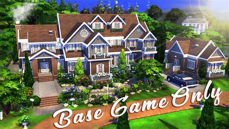 Base Game Only Mansion I Built What Do Yall Think Of Her 🤗 💕 Thesims