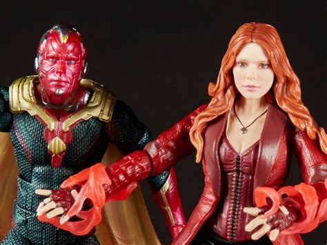 When moviegoing audiences last saw the scarlet witch and vision. Avengers: Infinity War Marvel Legends Scarlet Witch ...