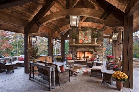 16 Magical Rustic Patio Designs That You Will Fall In Love