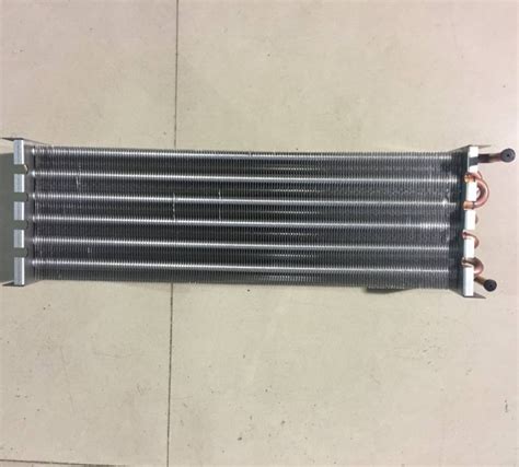 Air Cooled Copper Tube Aluminium Fins Condenser For Showcase China
