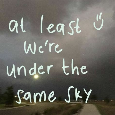 Stream At Least Were Under The Same Sky By Mybestmistake Listen