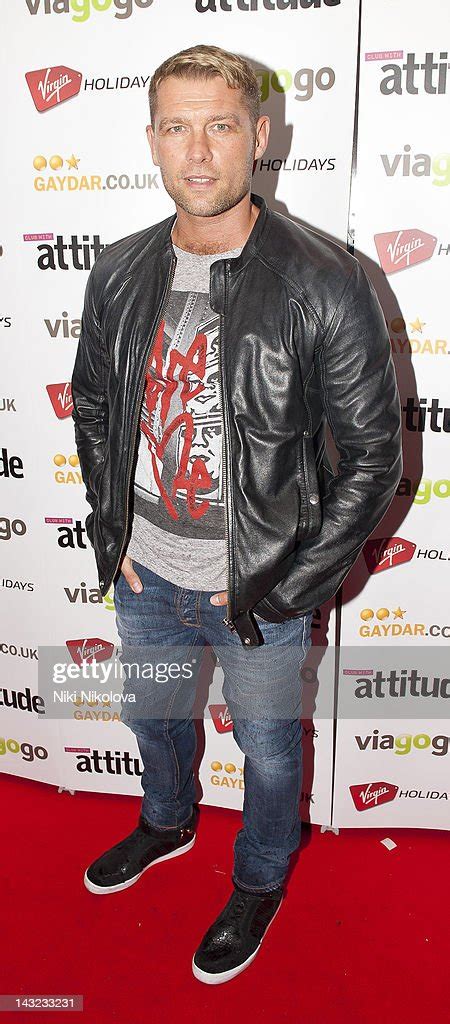 John Partridge Attends Attitude Birthday Party At One Leicester