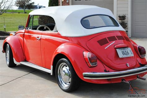 1972 Volkswagen Classic Super Beetle Convertible Fresh Restoration