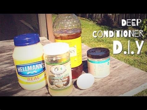Here are some yummy natural, homemade hair conditioner recipes that you might find interesting to pamper your tresses. Natural Hair | Moisturizing D.I.Y Deep Conditioner - YouTube