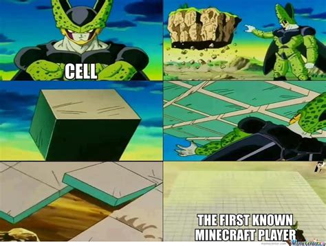 Find the newest dragon ball cell meme. Cell by memeindo - Meme Center