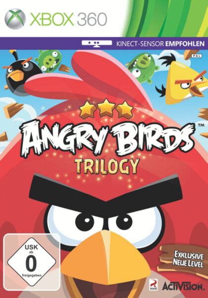Angry Birds Trilogy Microsoft Xbox 360 2012 Dvd Box Acquisti