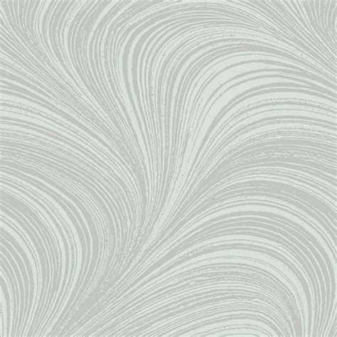 Wave Texture Mist Gray Cotton Fabric From Benartex By The Yard