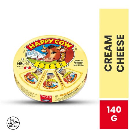 Happy Cow Cheese Cream Portions 140g – Sabiha Anees