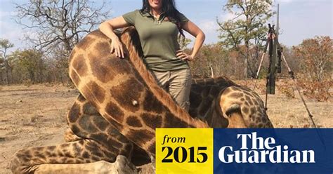 Giraffes Are Dangerous Another Trophy Hunter Under Fire After