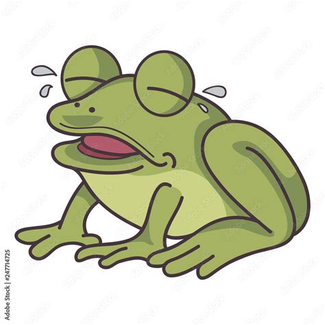 Sad Frogs Clip Art Library