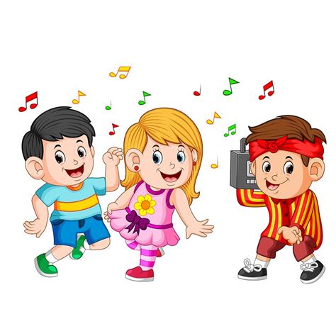 Ver más ideas sobre dibujos para niños, dibujos infantiles, dibujos para colorear. Canciones educativas para el Día de la Música (con imágenes) | Musica para niños, Niños bailando ...